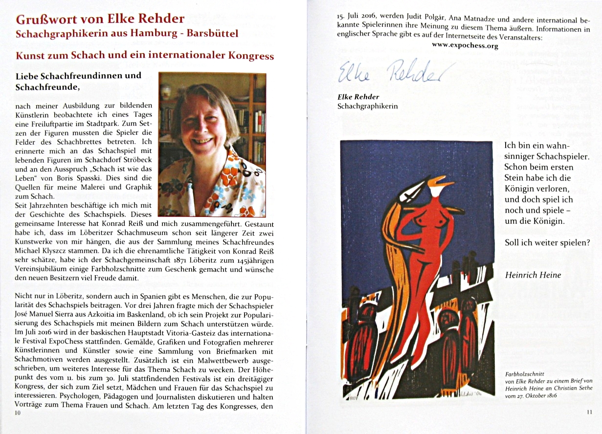Elke Rehder libro cover - expochess 2016